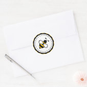 Honey Bee School Business Party Stickers (Umschlag)