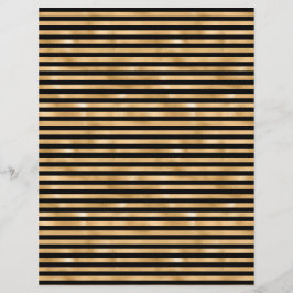 Honey Bee Scrapbook Paper Sheet