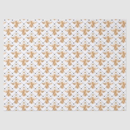 Honey Bee Series Design 12 Tissue Paper Seidenpapier (Vorderseite)