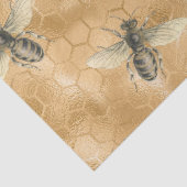 Honey Bee Series Design 6 Seidenpapier (Detail)