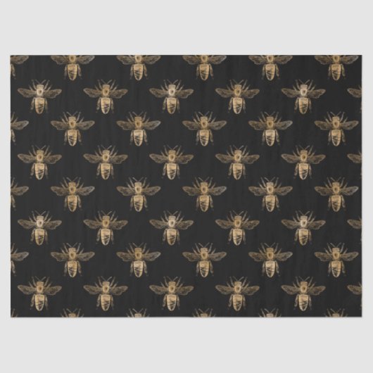Honey Bee Series Design One Seidenpapier (Vorderseite)