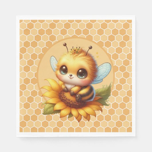 Honey Bee Serviette (Vorderseite)
