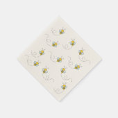Honey Bee Serviette (Ecke)