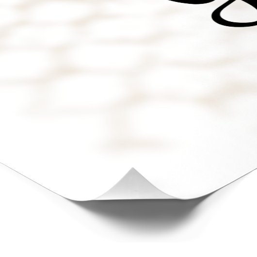 Honey Bee Sie selbst Poster (Ecke)