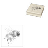 Honey Bee Sketch Gummistempel (Stempel)
