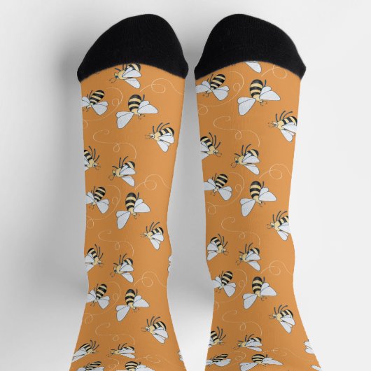 Honey Bee Socken (Oben)