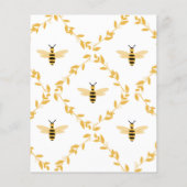 Honey Bee Stationery (Rückseite)