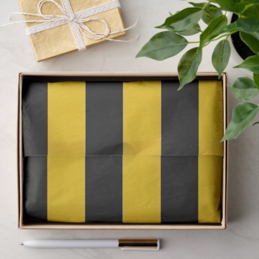 Honey Bee Stripes Seidenpapier (Geschenk)
