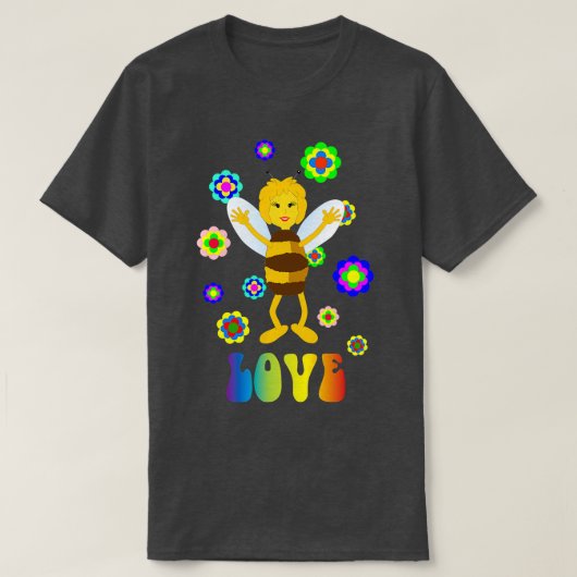 Honey Bee T-Shirt (Design vorne)