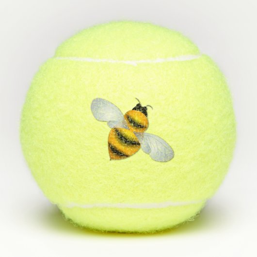 Honey Bee Tennisbälle (Vorderseite)