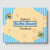 Honey Bee Themed Baby Dusche Gästebuch (Vorderseite)