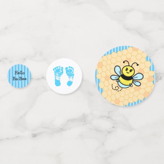 Honey Bee Themed Baby Dusche Konfetti (Vorderseiten)