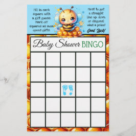 Honey bee Themed Bingo und wer kennt Mommy Best Flyer