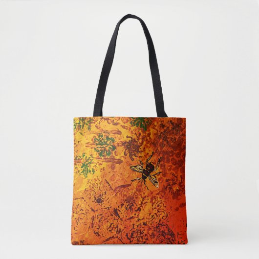 Honey Bee Tote Bag Tasche (Vorderseite)