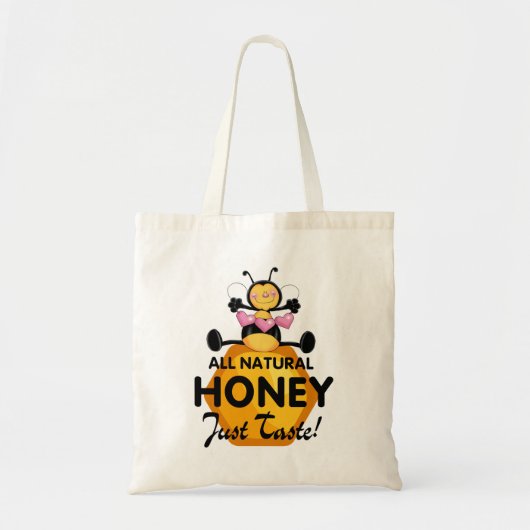 Honey Bee Tote Bag Tragetasche (Vorne)