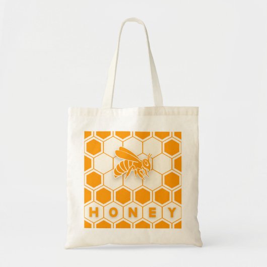 Honey Bee Tote Bag Tragetasche (Vorne)