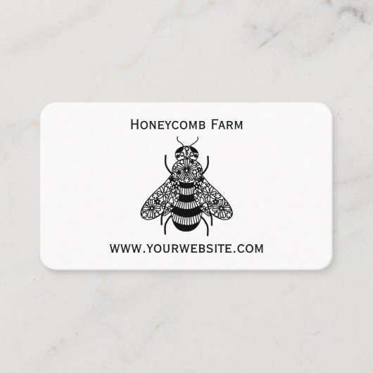 Honey Bee Visitenkarte (Vorderseite)