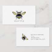 Honey Bee Visitenkarte (Vorne/Hinten)