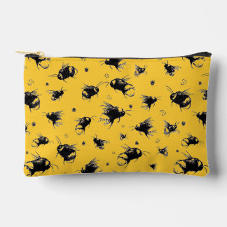 Honey Bee Watercolor Accessory Pouch Geschenk für Zubehörtasche