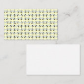 Honey Bee Watercolor Visitenkarte (Vorne/Hinten)