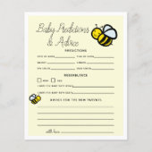 Honey Bee Yellow Baby Vorhersagen & Ratschläge (Vorderseite)