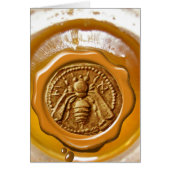 HONEY BEE YELLOW BROWN WAX SIEGEL (Vorne)