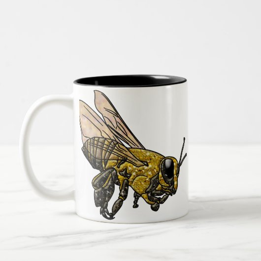Honey Bee Zweifarbige Tasse (Links)