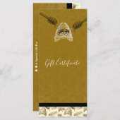 Honey Beehive Vintages Bio Geschenkgutschein (Vorne/Hinten)