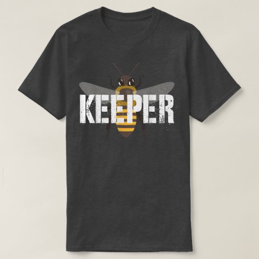 Honey Beekeeper Design T-Shirt (Design vorne)