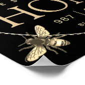 Honey Beekeeper-Werbeplakat Poster (Ecke)
