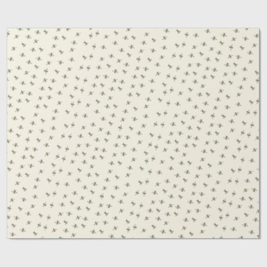 Honey Beekeeping Giftwrap Papier Geschenkpapier (Flach)