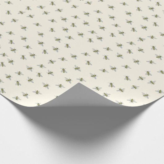 Honey Beekeeping Giftwrap Papier Geschenkpapier (Ecke)