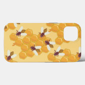 Honey Bees and Honeycomb Design Case-Mate iPhone C Hülle (Rückseite (Horizontal))