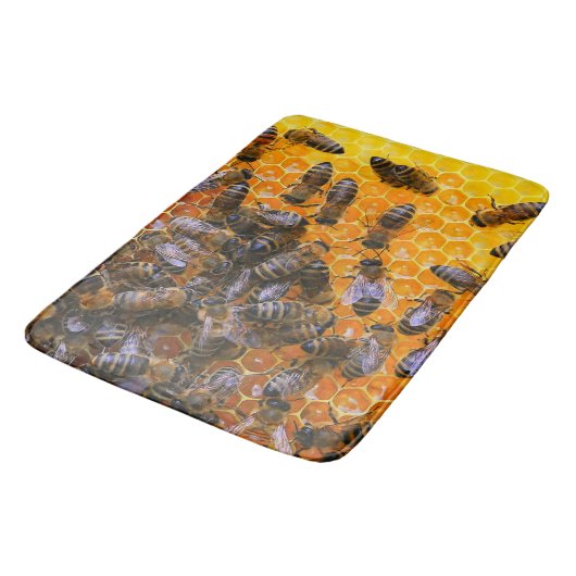 HONEY BEES BADEMATTE (Schrägansicht)