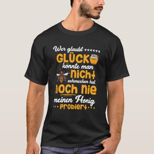 Honey Bees Beekeeper Beehive Honeycomb T-Shirt (Vorderseite)