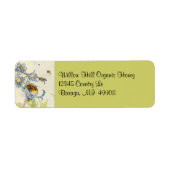 Honey Bees Beekeeper Ret Address Labels (Vorne)
