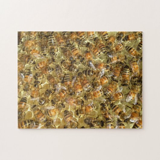Honey Bees Challenging Jigsaw Puzzle (Horizontal)