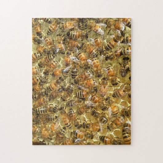 Honey Bees Challenging Jigsaw Puzzle (Vertikal)