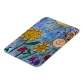 Honey Bees & Flowers Flexible Magnet (Linke Seite)