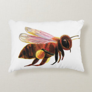Honey Bees Flying Dekokissen