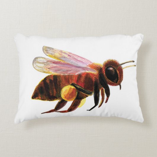 Honey Bees Flying Dekokissen (Vorderseite)
