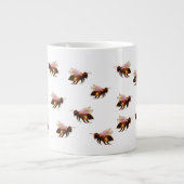 Honey Bees Flying Jumbo-Tasse (Vorderseite)
