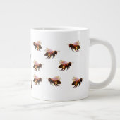 Honey Bees Flying Jumbo-Tasse (Rechts)