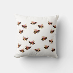 Honey Bees Flying Kissen