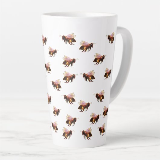 Honey Bees Flying Milchtasse (Rechte Ecke)