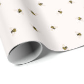 Honey Bees Geschenkpapier (Rolleneckpunkt)