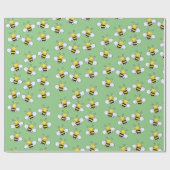 Honey Bees Geschenkpapier (Flach)
