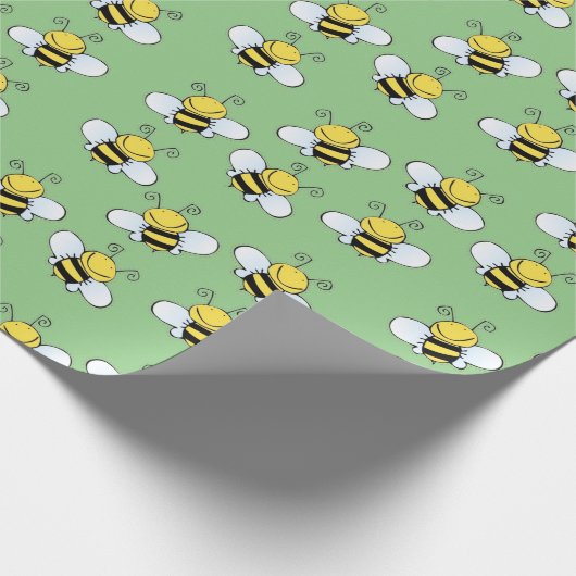 Honey Bees Geschenkpapier (Ecke)