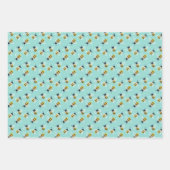Honey Bees Geschenkpapier Set (Vorderseite 3)