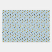 Honey Bees Geschenkpapier Set (Vorderseite)